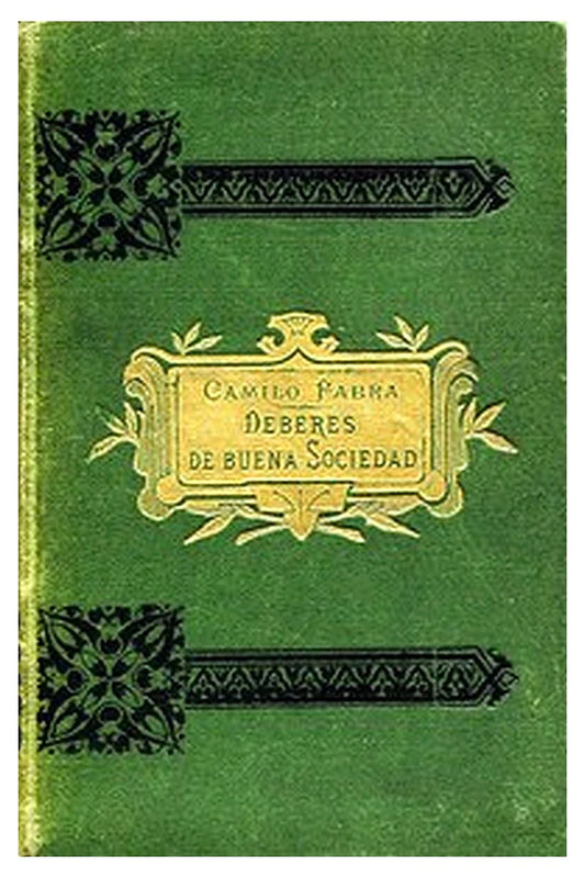 Deberes de buena sociedad