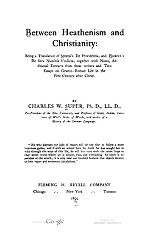 Between Heathenism and Christianity