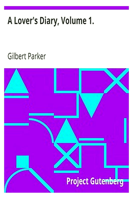 A Lover's Diary, Volume 1