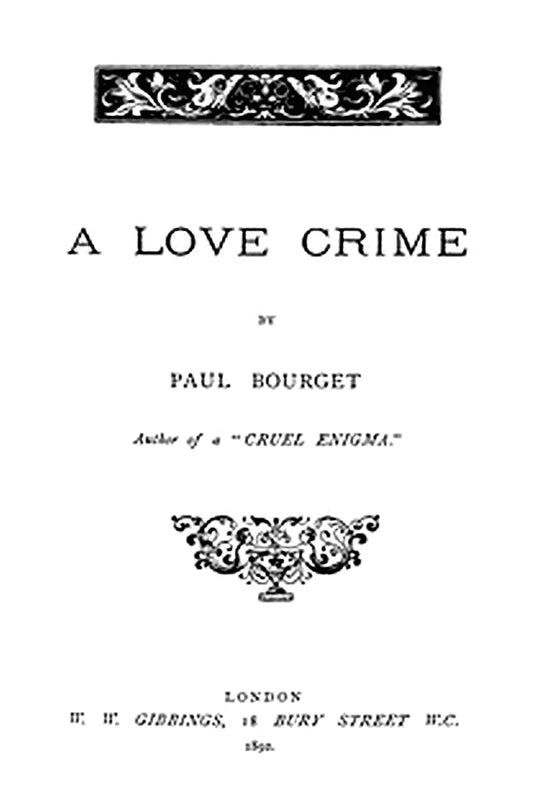 A Love Crime