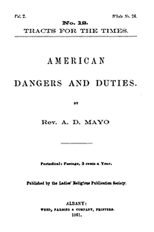 Tracts for the Times, Vol. 2, Whole No. 24, No. 12