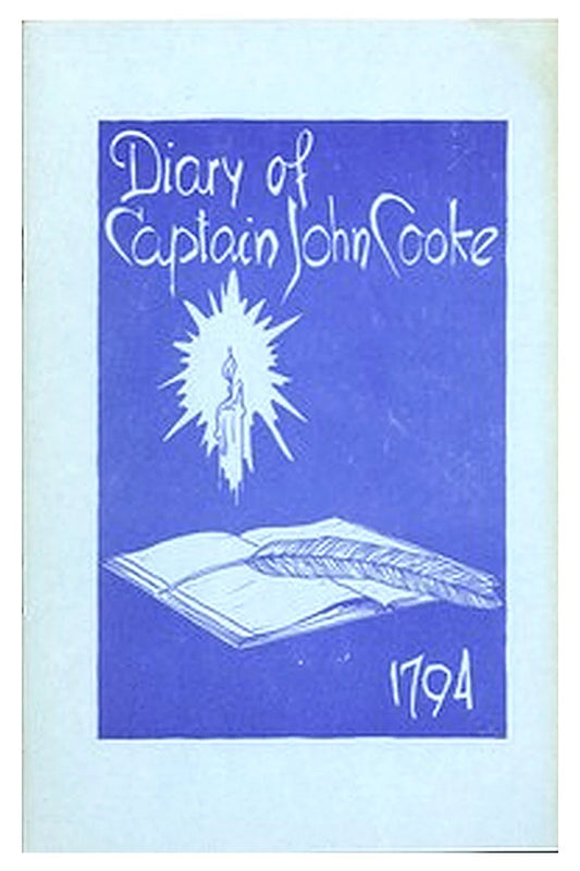 Diary of Captain John Cooke, 1794
