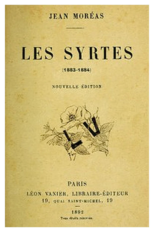 Les Syrtes (1883-1884)