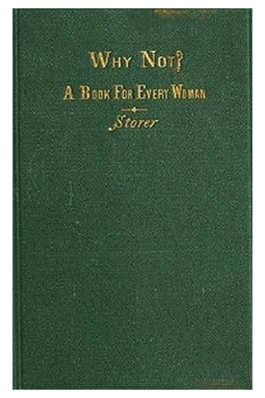 Why Not? A Book for Every Woman