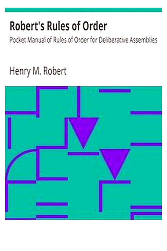 Robert's Rules of Order