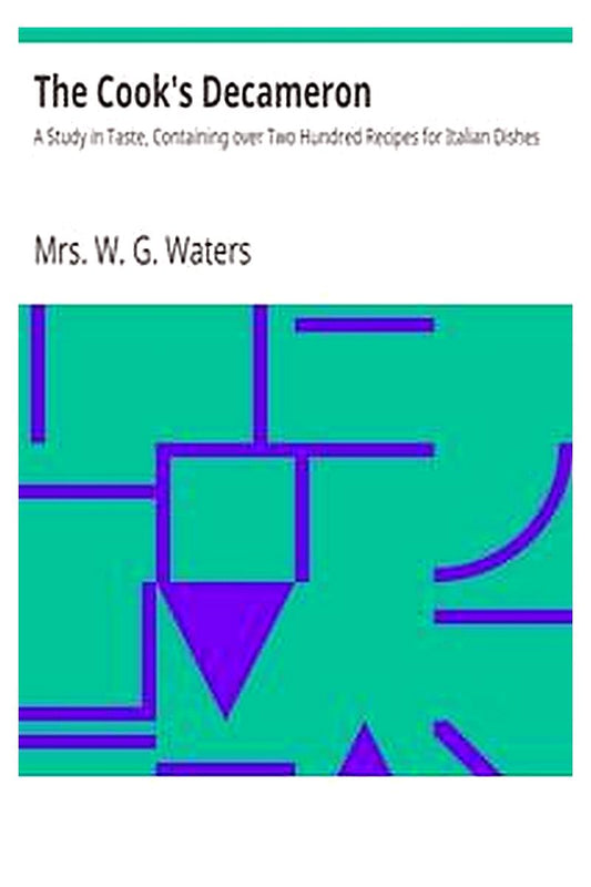 The Cook's Decameron