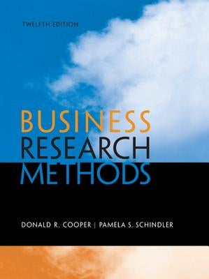 Business Research Methods by Cooper, Donald R.