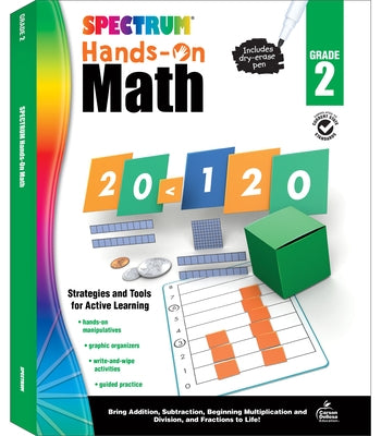 Spectrum Hands-On Math, Grade 2: Volume 54 by Spectrum