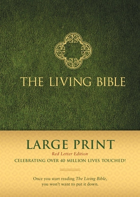 The Living Bible Large Print Red Letter Edition by New Living Translation