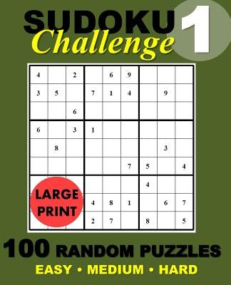 Suduko Challenge #1: 100 Random Suduko Puzzles by Puzzle, Suduko