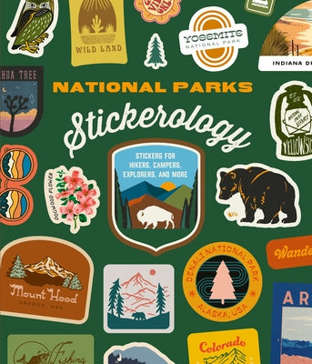 National Parks Stickerology: Stickers for Hikers, Campers, Explorers, and More: Stickers for Journals, Water Bottles, Laptops, Planners, and Smartp by Potter Gift