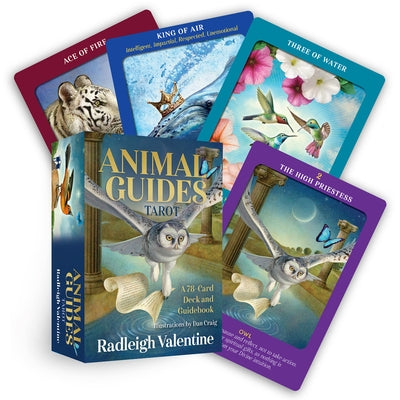 Animal Guides Tarot: A 78-Card Deck and Guidebook by Valentine, Radleigh