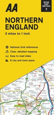 Road Map Britain: Northern England by Publishing, Aa