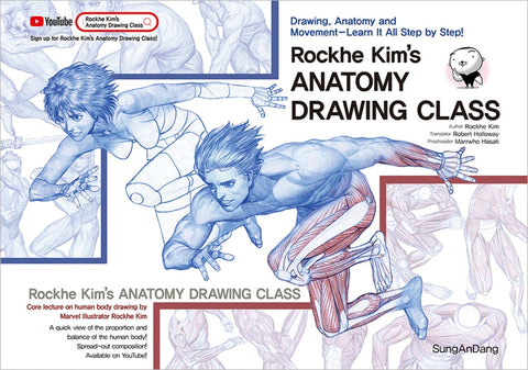 Rockhe Kim's Anatomy Drawing Class by Kim, Rockhe