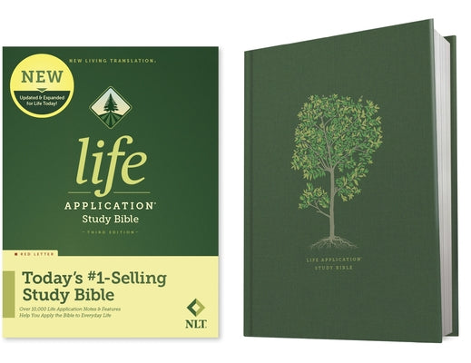 NLT Life Application Study Bible, Third Edition (Red Letter, Hardcover) by New Living Translation
