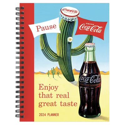 Cal 2024- Coke Medium Weekly Monthly Planner by Coca-Cola