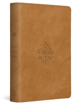 ESV Student Study Bible (Trutone, Nubuck Caramel, Wildflower Design) by Alexander, T. Desmond