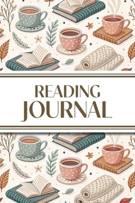 Reading Journal (Tea, Books, and Foliage): 6"x9" Book Lover's Diary; Book/Series Reviews, Reading Tracker, Favorite Book List, Favorite Quotes, Readin by Revive Stationery