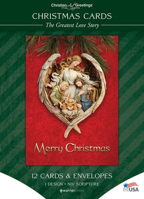 Boxed Cards - Christmas - The Greatest Love Story - John 15:13 (Niv) by Warner Press