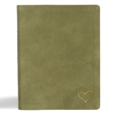 CSB Notetaking Bible, Revive Our Hearts Edition, Sage Suedesoft Leathertouch: With Prayers and Encouragement from Nancy DeMoss Wolgemuth by DeMoss Wolgemuth, Nancy
