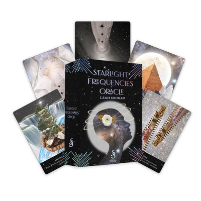 Starlight Frequencies Oracle: The Knowledge You Seek Is Seeking You (44 Full-Color Cards and 60-Page Guidebook) by Shoman, Leah