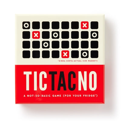 Tic Tac No Magnetic Fridge Game by Brass Monkey