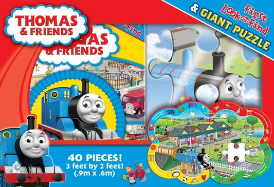 Thomas & Friends: First Look and Find & Giant Puzzle by Pi Kids