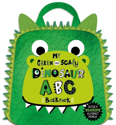 My Green and Scaly Dinosaur ABC Backpack by Fewery, Alice