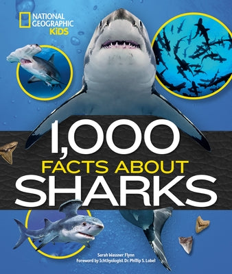 1,000 Facts about Sharks by Flynn, Sarah Wassner