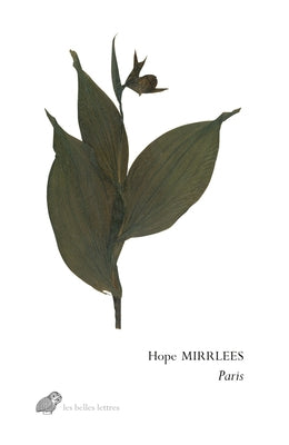 Paris: Poeme by Mirrlees, Hope