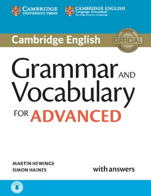 Grammar and Vocabulary for Advanced Book with Answers and Audio: Self-Study Grammar Reference and Practice by Hewings, Martin