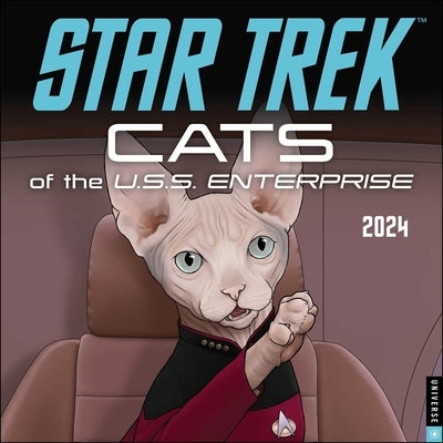 Star Trek: Cats 2024 Wall Calendar by Mtv/Viacom