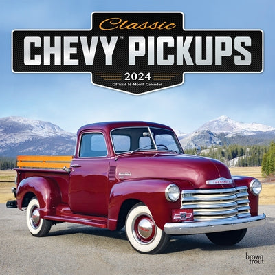 Classic Chevy Pickups 2024 Square Foil by Browntrout