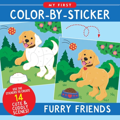 My First Color-By-Sticker - Furry Friends by Zschock, Martha