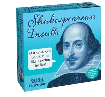 Shakespearean Insults 2024 Day-To-Day Calendar by Andrews McMeel Publishing