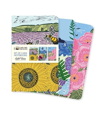 Kate Heiss Set of 3 Mini Notebooks by Flame Tree Studio