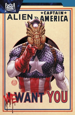 Alien vs. Captain America by Tieri, Frank