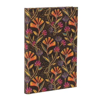 Paperblanks Wild Flowers Playful Creations Address Book MIDI Elastic Band 144 Pg 120 GSM by Paperblanks