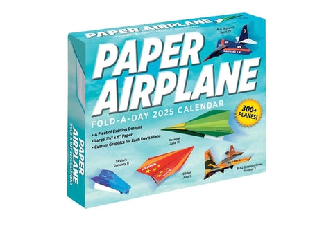 Paper Airplane 2025 Fold-A-Day Calendar by Lee, Kyong