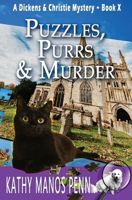 Puzzles, Purrs & Murder: A Cozy English Animal Mystery by Manos Penn, Kathy