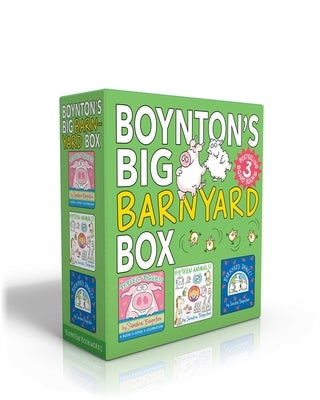 Boynton's Big Barnyard Box (Boxed Set): Perfect Piggies!; Fifteen Animals!; Barnyard Dance! by Boynton, Sandra