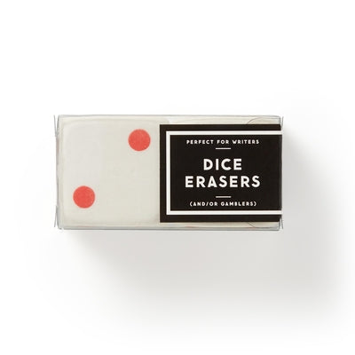 Make Big Mistakes Giant Dice Eraser Set by Brass Monkey, Brass