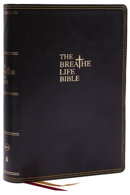 The Breathe Life Holy Bible: Faith in Action (Nkjv, Black Leathersoft, Red Letter, Comfort Print) by Jenkins, Michele Clark