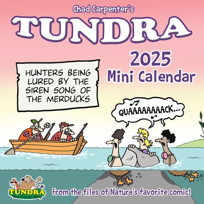 Tundra 2025 7 X 7 Mini Wall Calendar by Chad Carpenter