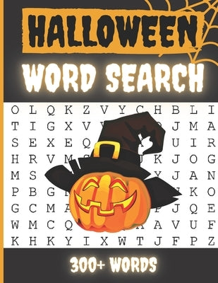 Halloween Word Search 300+ Words: Activity Book Large Print Word Search Book For Adults Family Puzzles with Answer Thanksgiving Halloween Chistmas - 8 by Book, Halloween Activies