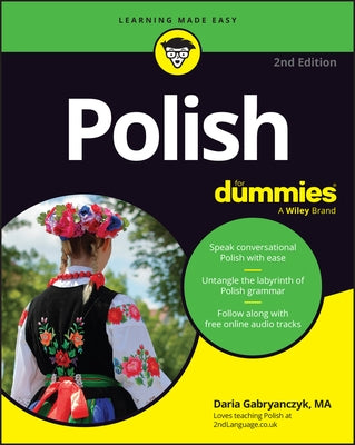 Polish for Dummies by Gabryanczyk, Daria