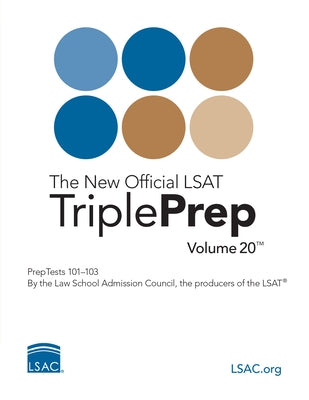 The New Official LSAT Tripleprep Volume 20 by Admission Council, Law School