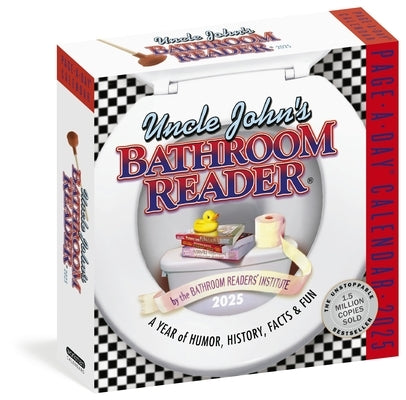 Uncle John's Bathroom Reader Page-A-Day Calendar 2025: A Year of Humor, History, Facts, and Fun by Workman Calendars