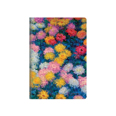 Paperblanks Monet's Chrysanthemums Monet's Chrysanthemums Cahiers A5 Lined No Closure 80 Pg 100 GSM by Paperblanks