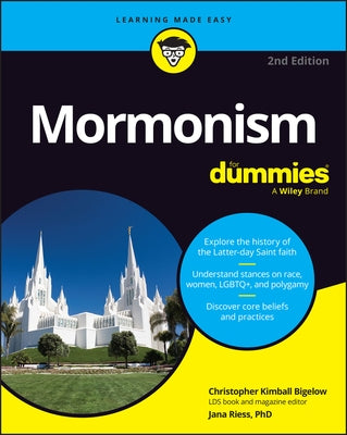 Mormonism for Dummies by Bigelow, Christopher Kimball